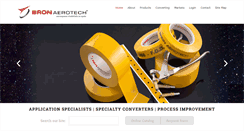 Desktop Screenshot of bronaerotech.com